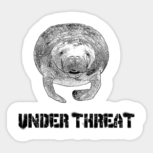 Save the Manatees Sticker